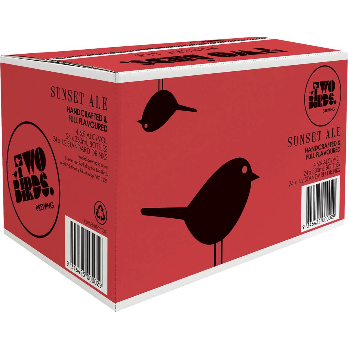Two Birds Sunset Ale Bottles