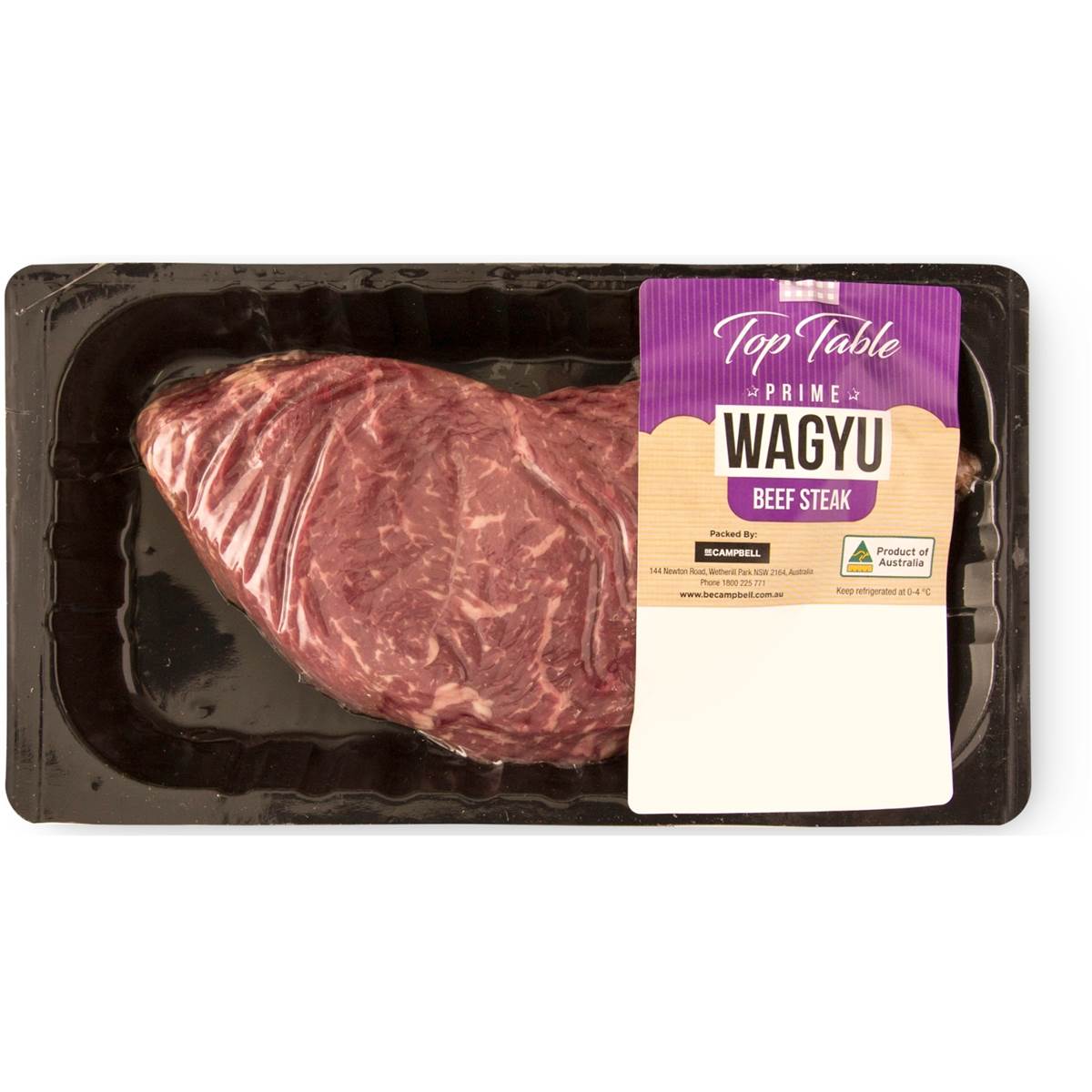 Top Table Prime Wagyu Beef Steak