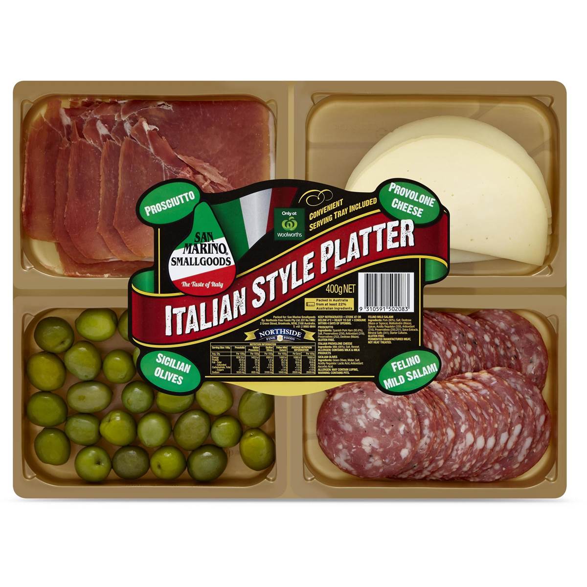 San Marino Italian Style Platter