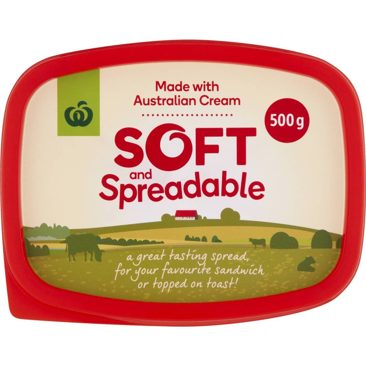 Woolworths Soft & Spreadable 500g Woolworths