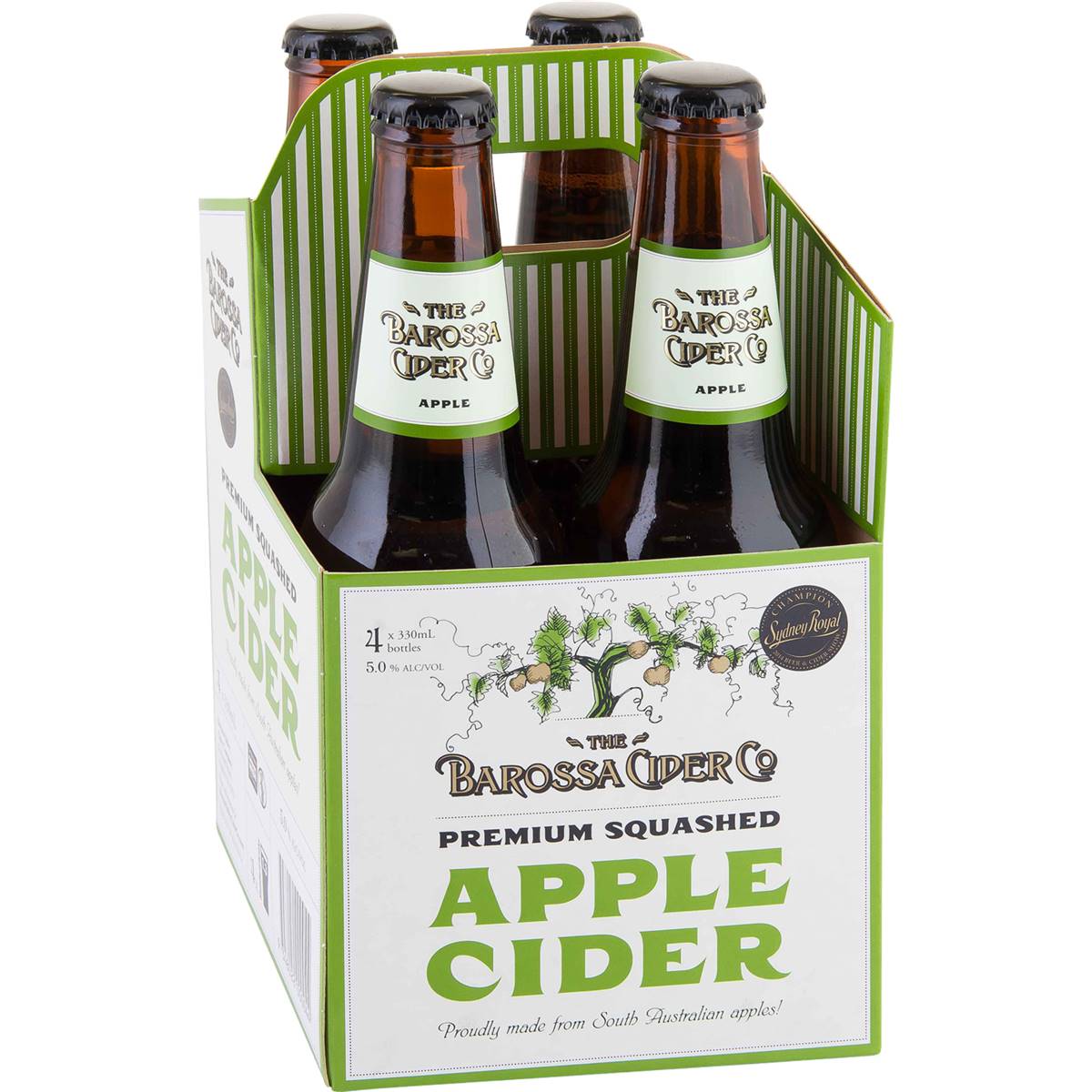 Barossa Cider Co Apple Cider Squashed Bottles