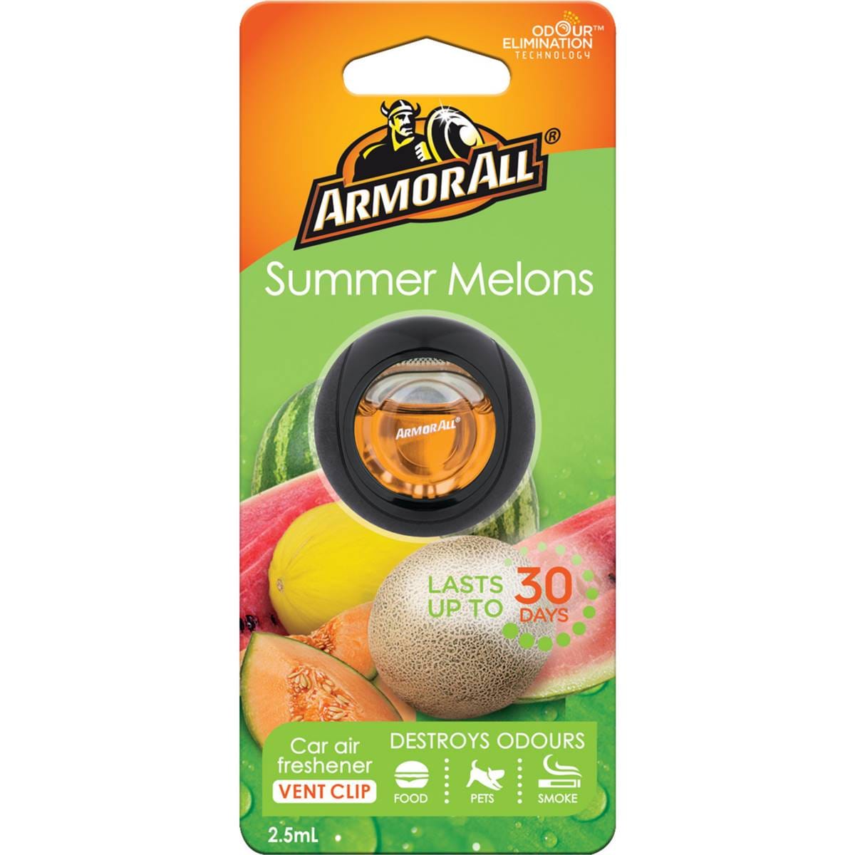 Armor All Summer Melons Air Freshener Each Woolworths