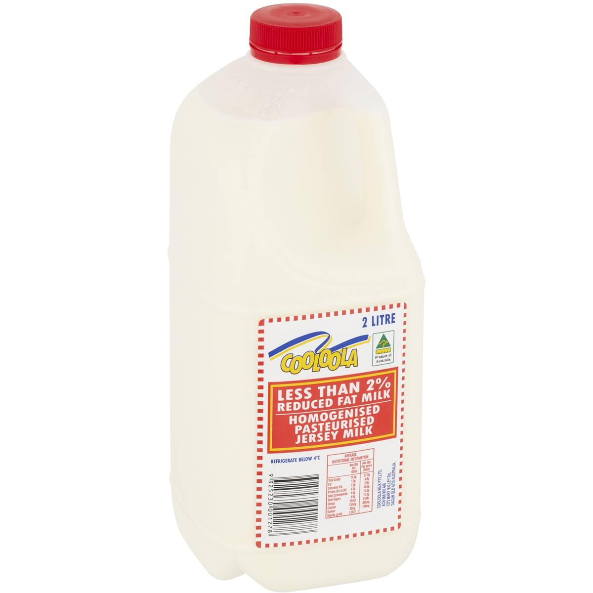 Cooloola Reduced Fat Milk 2l | Woolworths