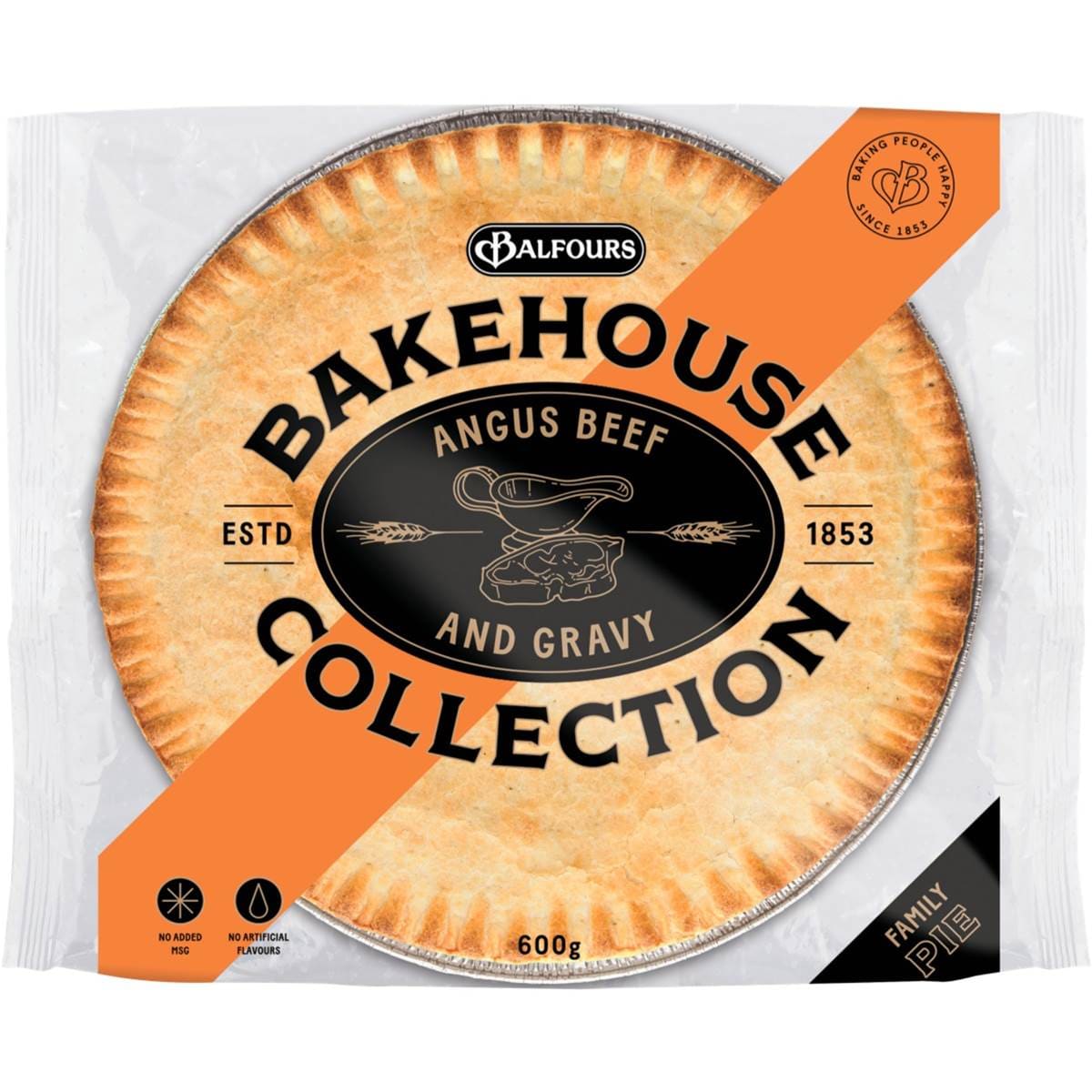 Balfours Bakehouse Collection Angus Beef & Gravy Pie 600g Woolworths