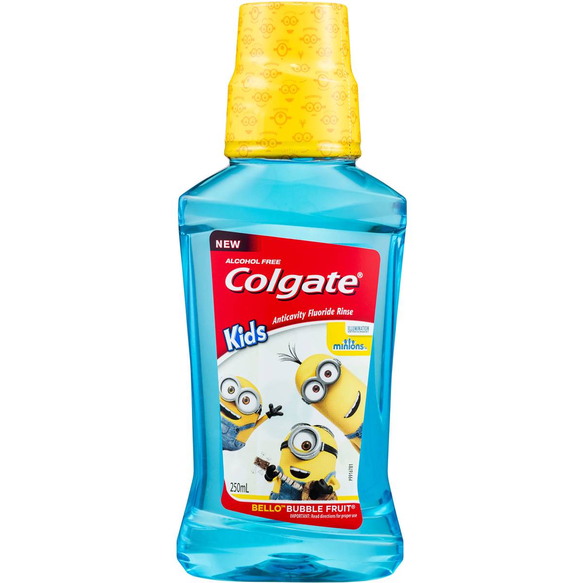 Colgate Kids Minions Anticavity Fluoride Mouthwash 250ml Woolworths