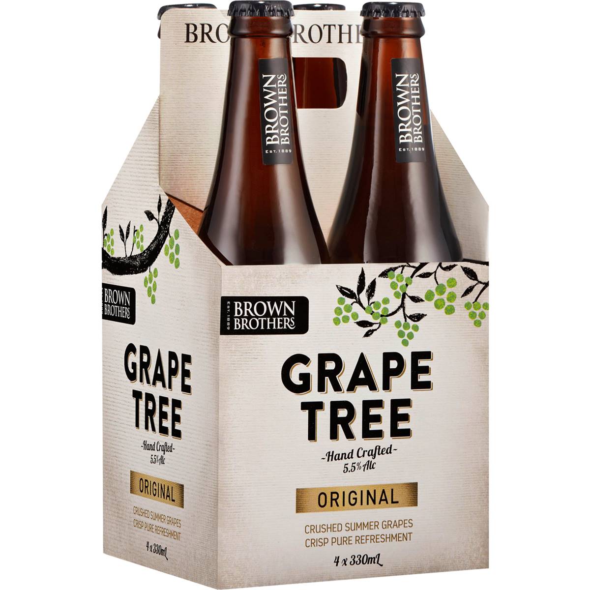 Brown Brothers Original Grape Cider Bottles