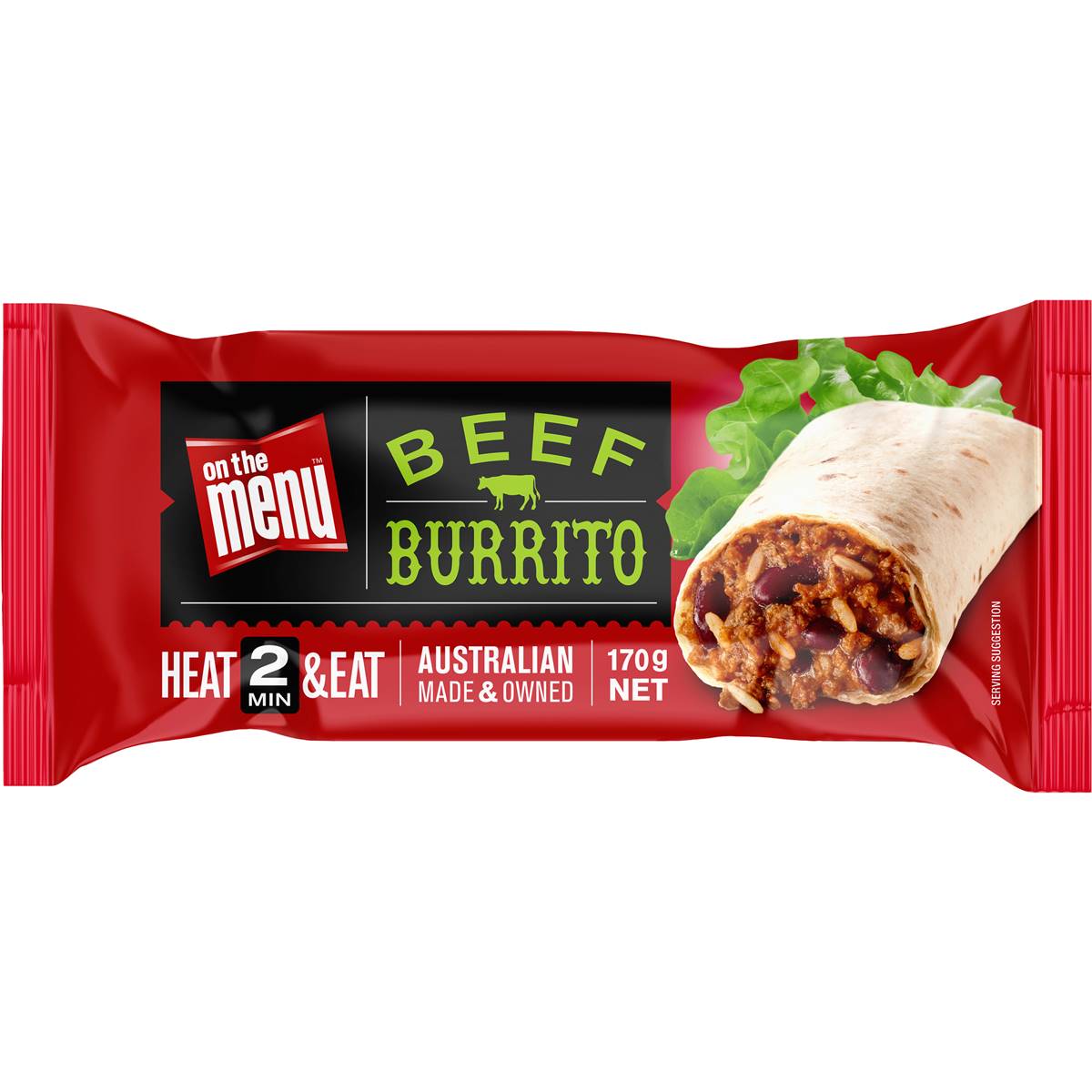 On The Menu Beef Burrito