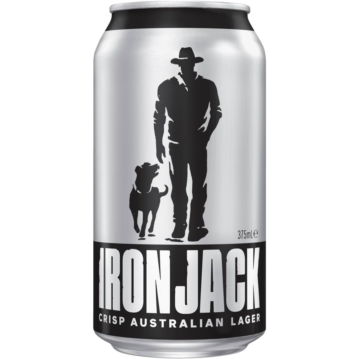 Iron Jack Crisp Australian Lager 375ml Woolworths
