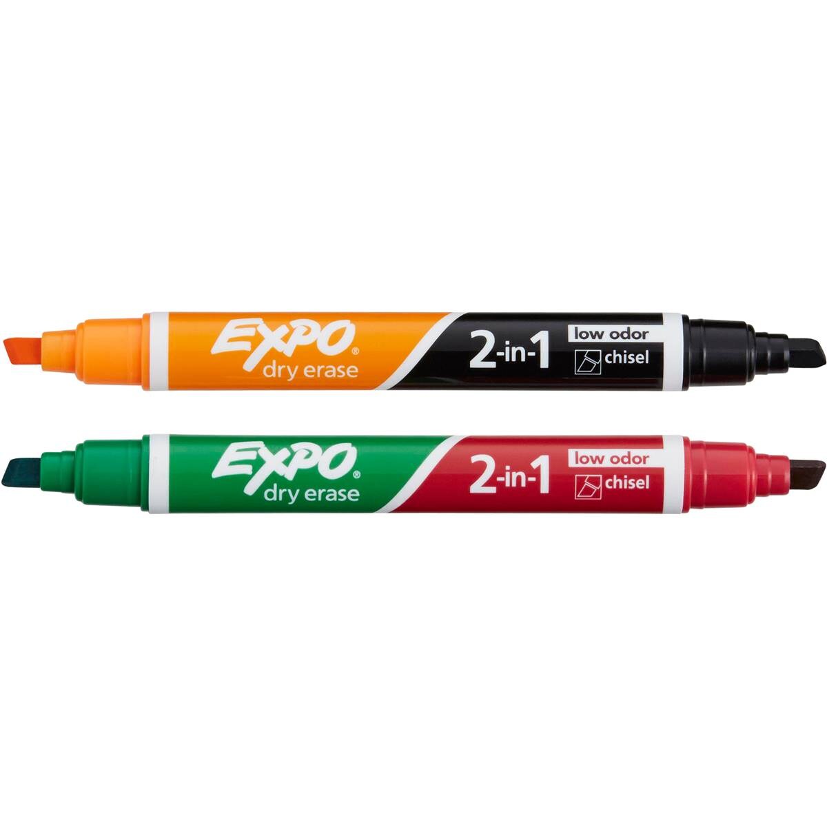 Expo Dry Erase Markers 2 In 1 2 Pack Woolworths