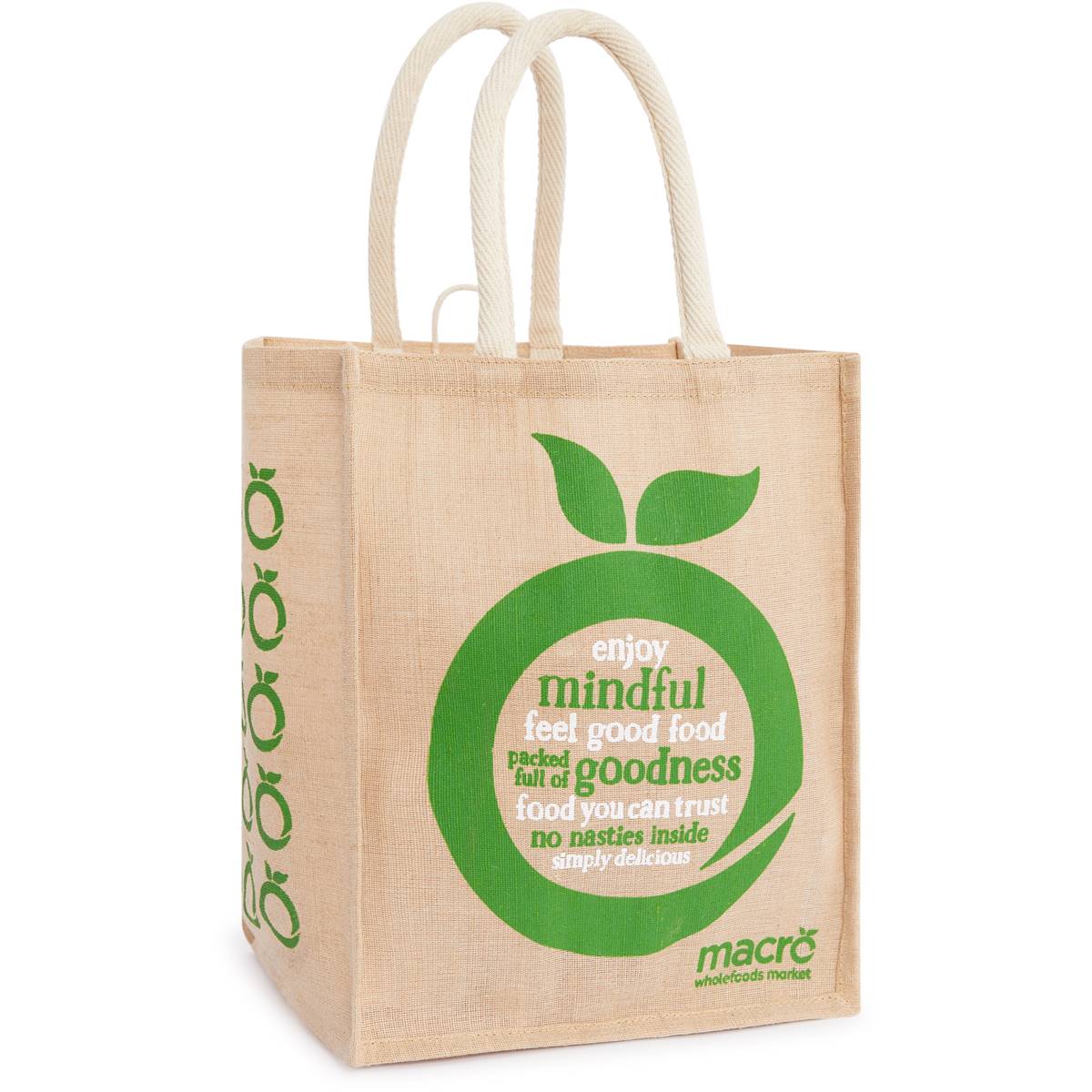Macro Jute Reusable Bag Each Woolworths