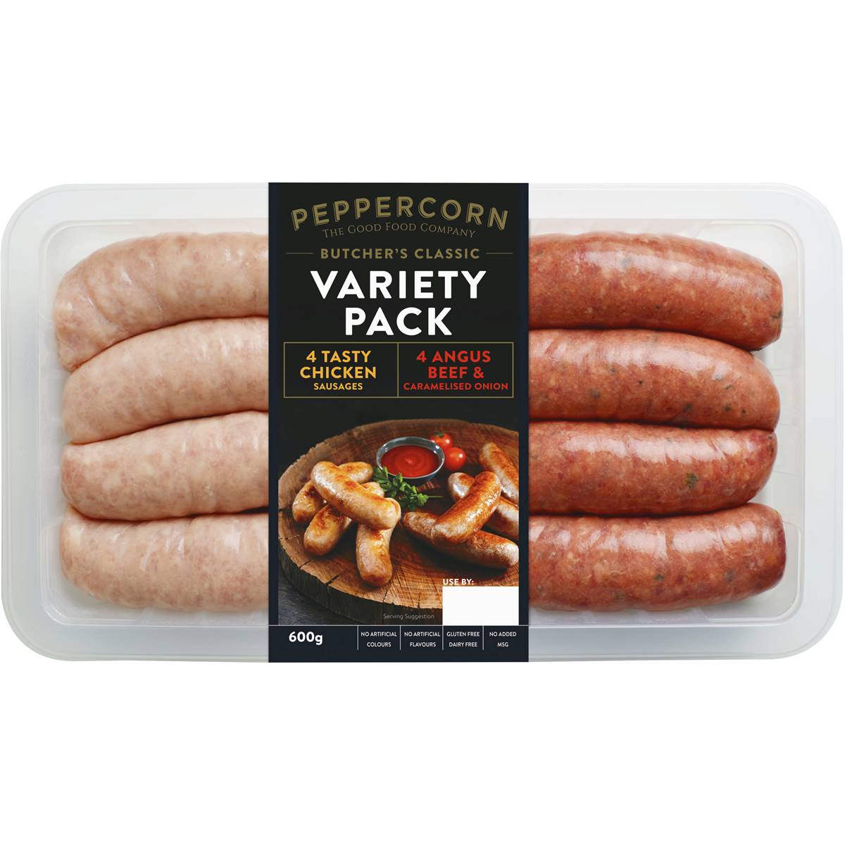 Peppercorn Butcher's Classicvariety Pack 600g | Woolworths