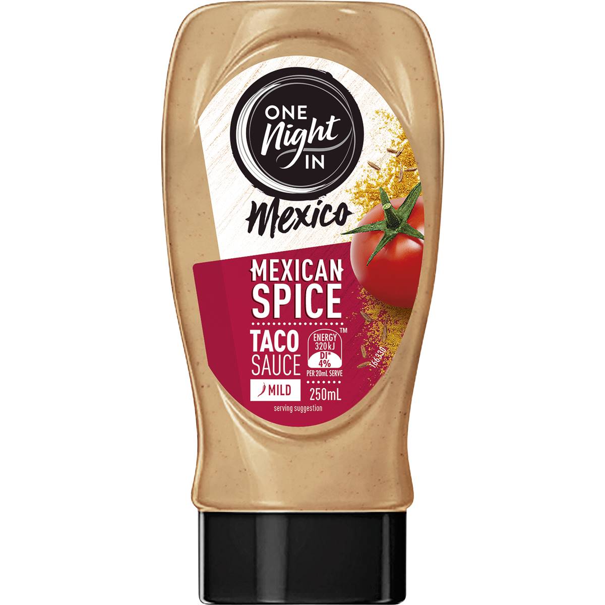 One Night In Mexico Spice Taco Sauce 250ml Woolworths