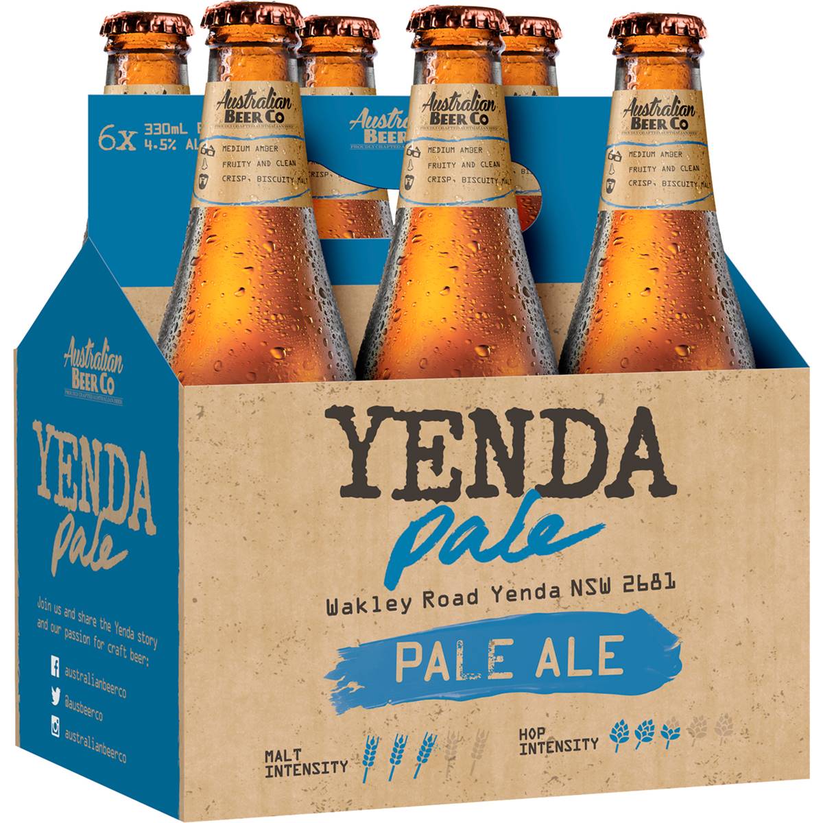 Yenda Pale Ale Bottles