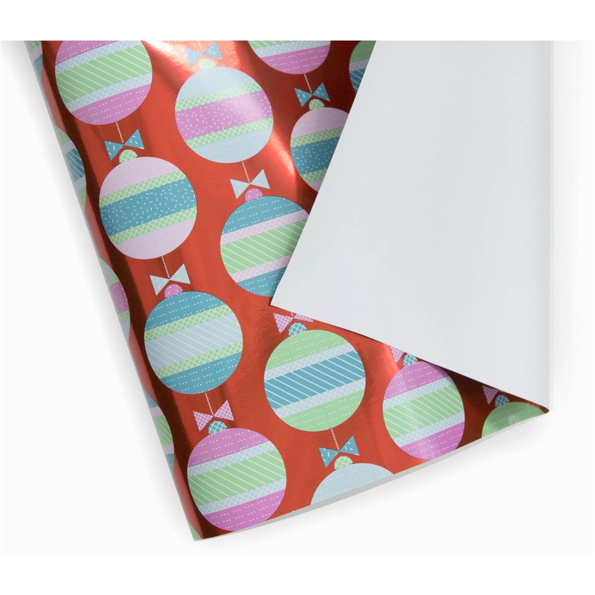 Christmas Geometric Ball Wrapping Paper 2m Each Woolworths