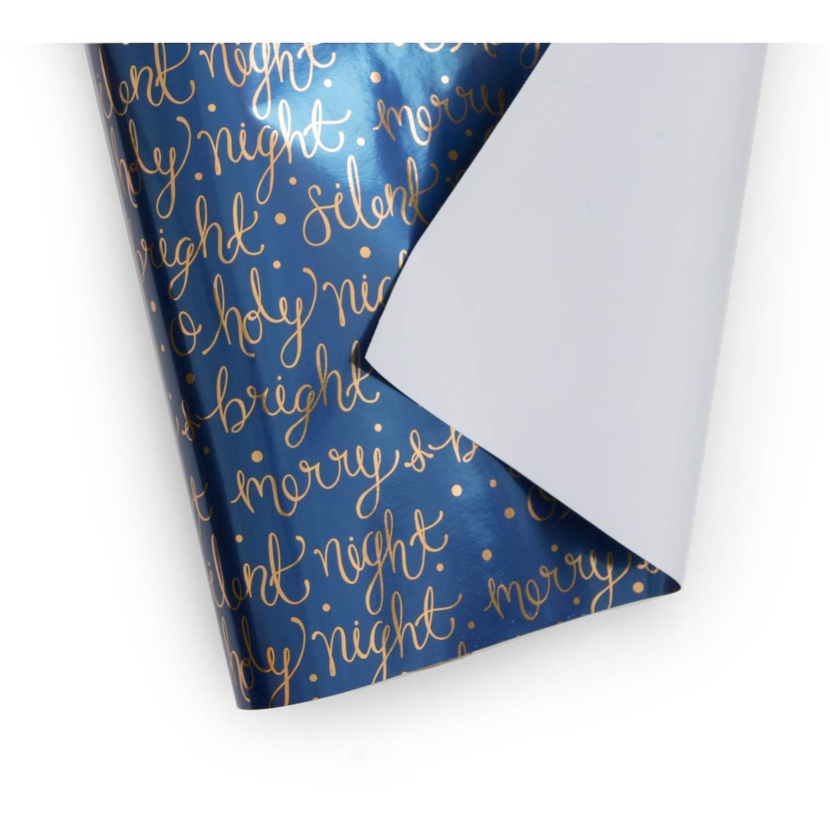 Christmas Shine Bright Wrapping Paper Blue 2m Woolworths