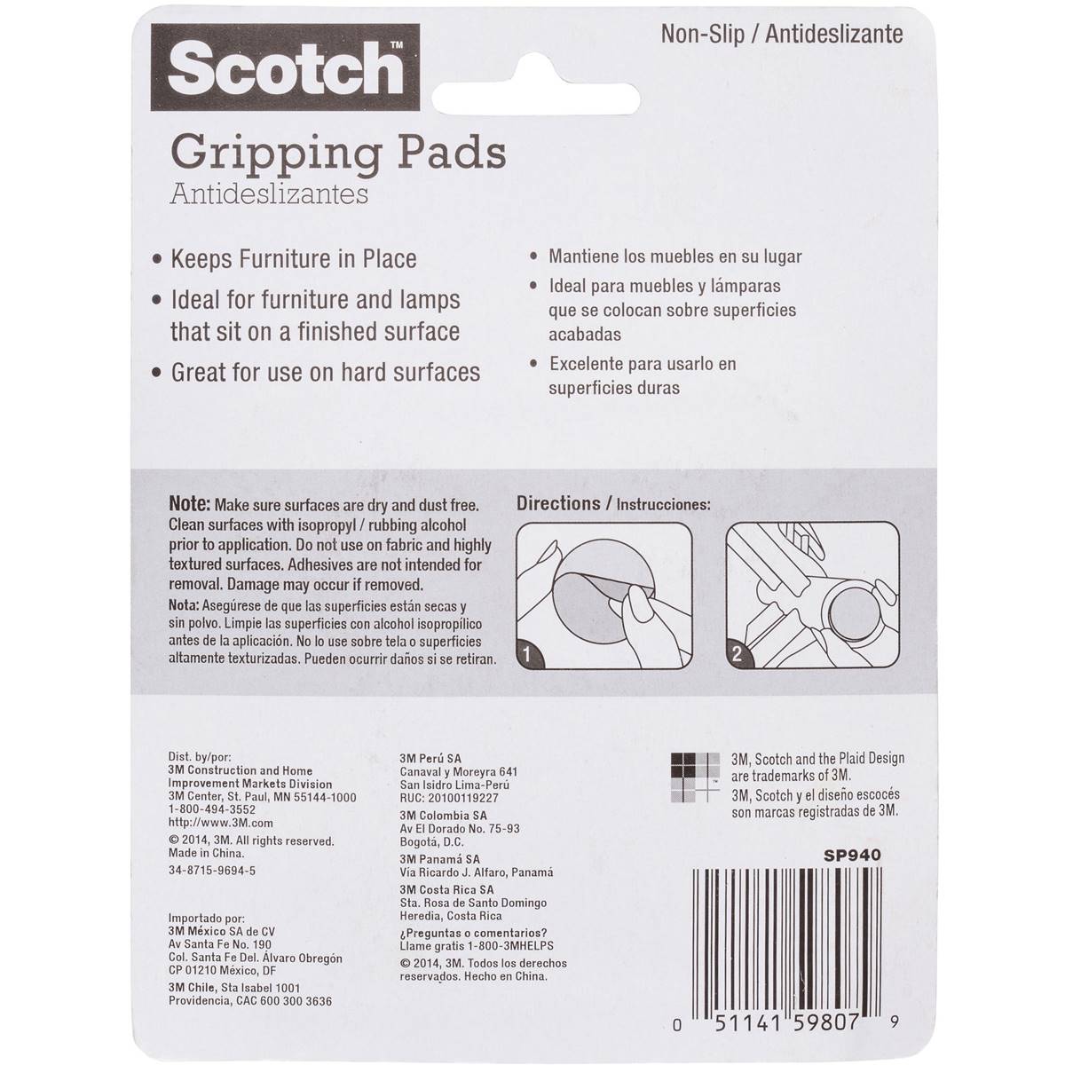 Scotch Gripping Pads Brown 8pk Woolworths