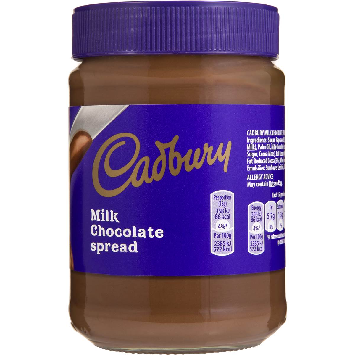 Cadbury Milk Chocolate Spread 400g Woolworths