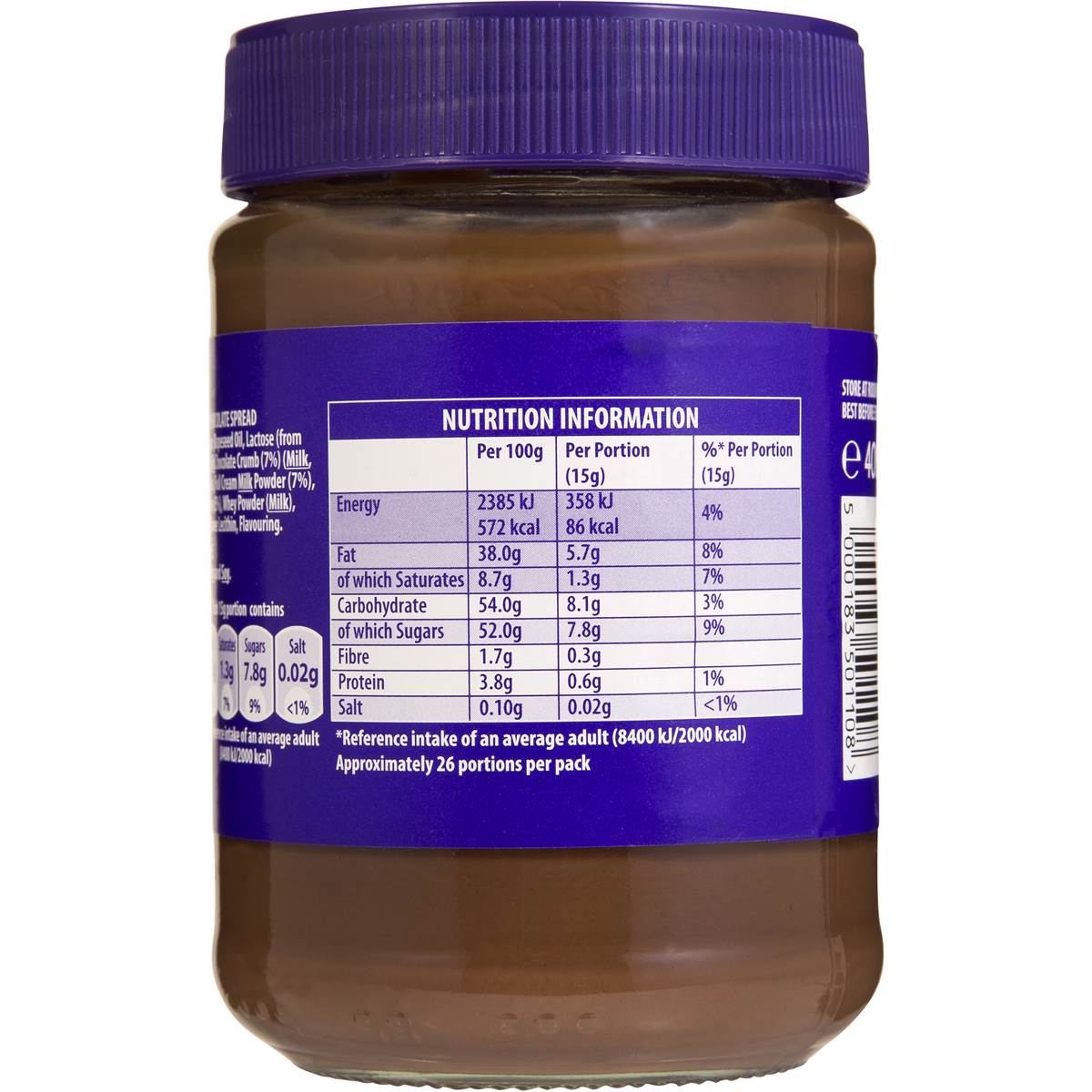 Cadbury Milk Chocolate Spread 400g Woolworths
