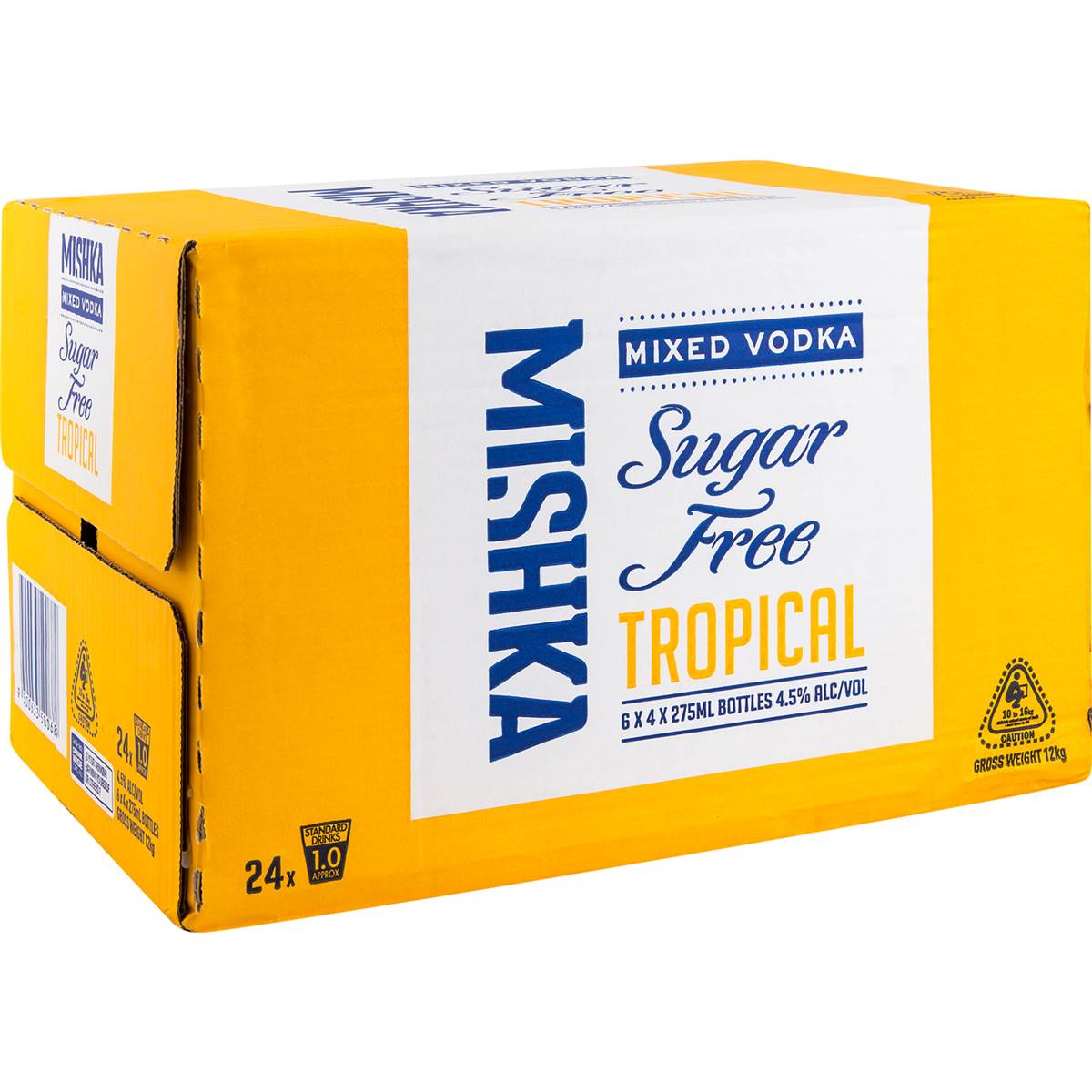 Mishka Vodka Sugar Free Tropical Bottles