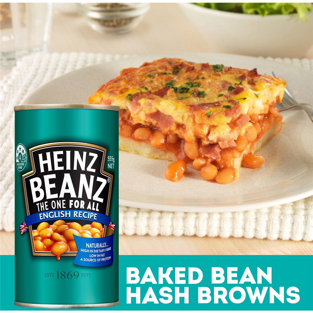 Heinz Beanz Baked Beans English Recipe 555g Woolworths