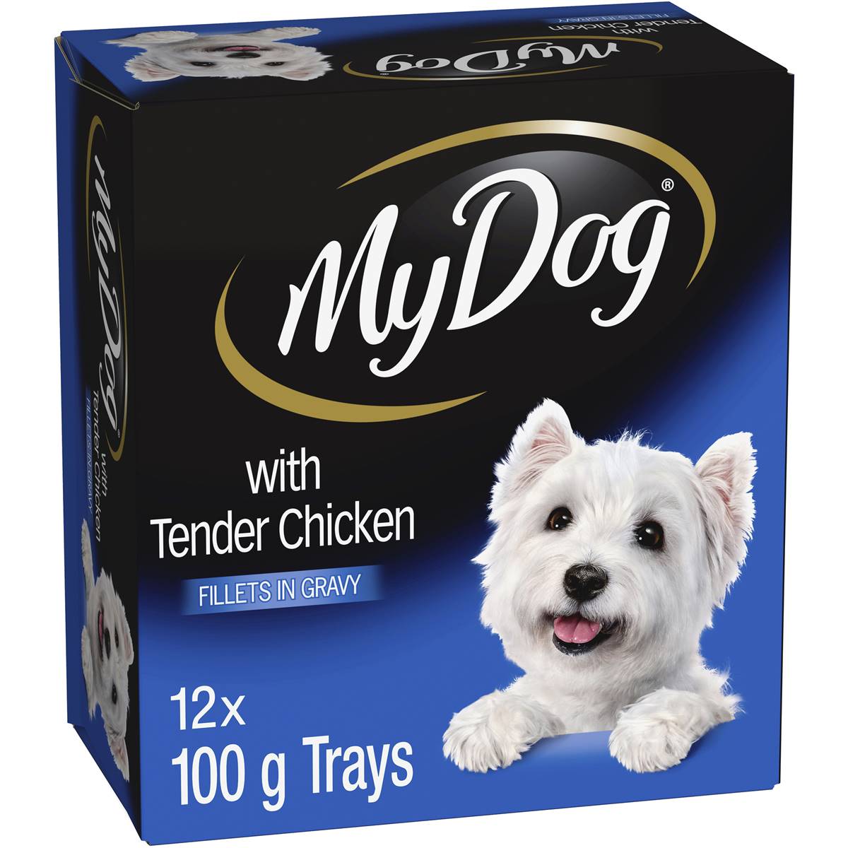 My Dog Tender Chicken Fillets In Gravy Wet Dog Food Trays 12 Packx100g