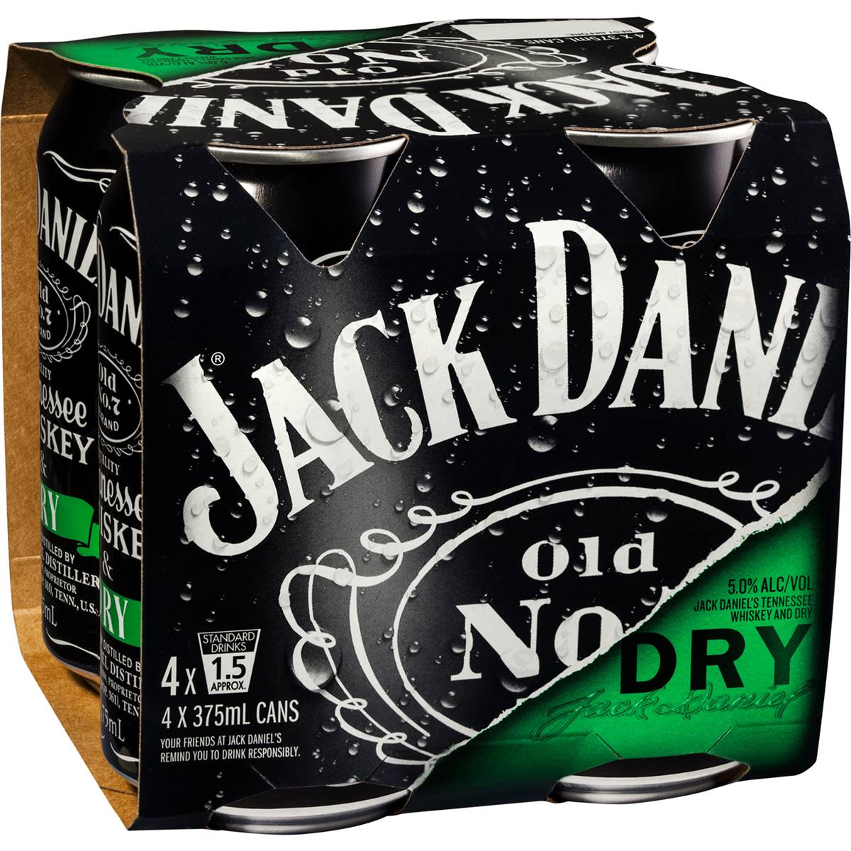 Jack Daniel's Whisky & Dry Cans