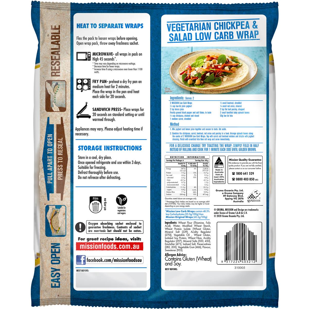 mission-wraps-low-carb-288g-6-pack-woolworths