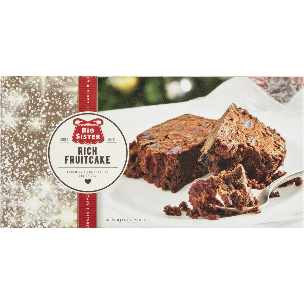 Big Sister Rich Fruit Cake Fruit Cake 800g | Woolworths