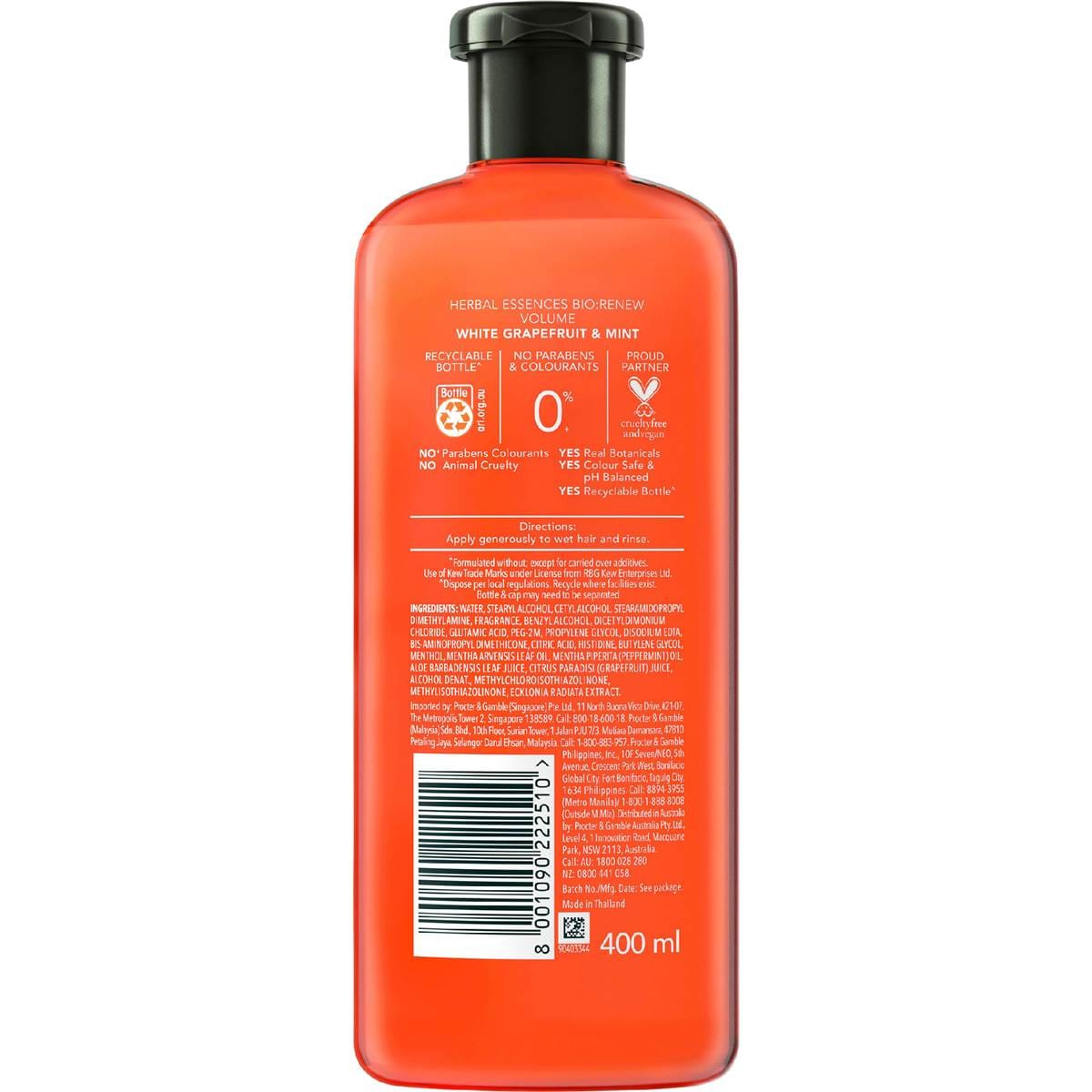 Herbal Essences Biorenew White Grapefruit & Mint Volume Conditioner