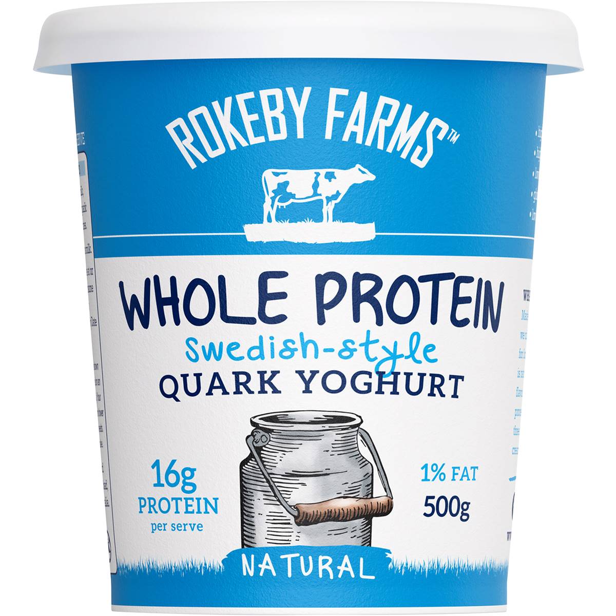 Rokeby Farms Natural Yoghurt 500g Woolworths