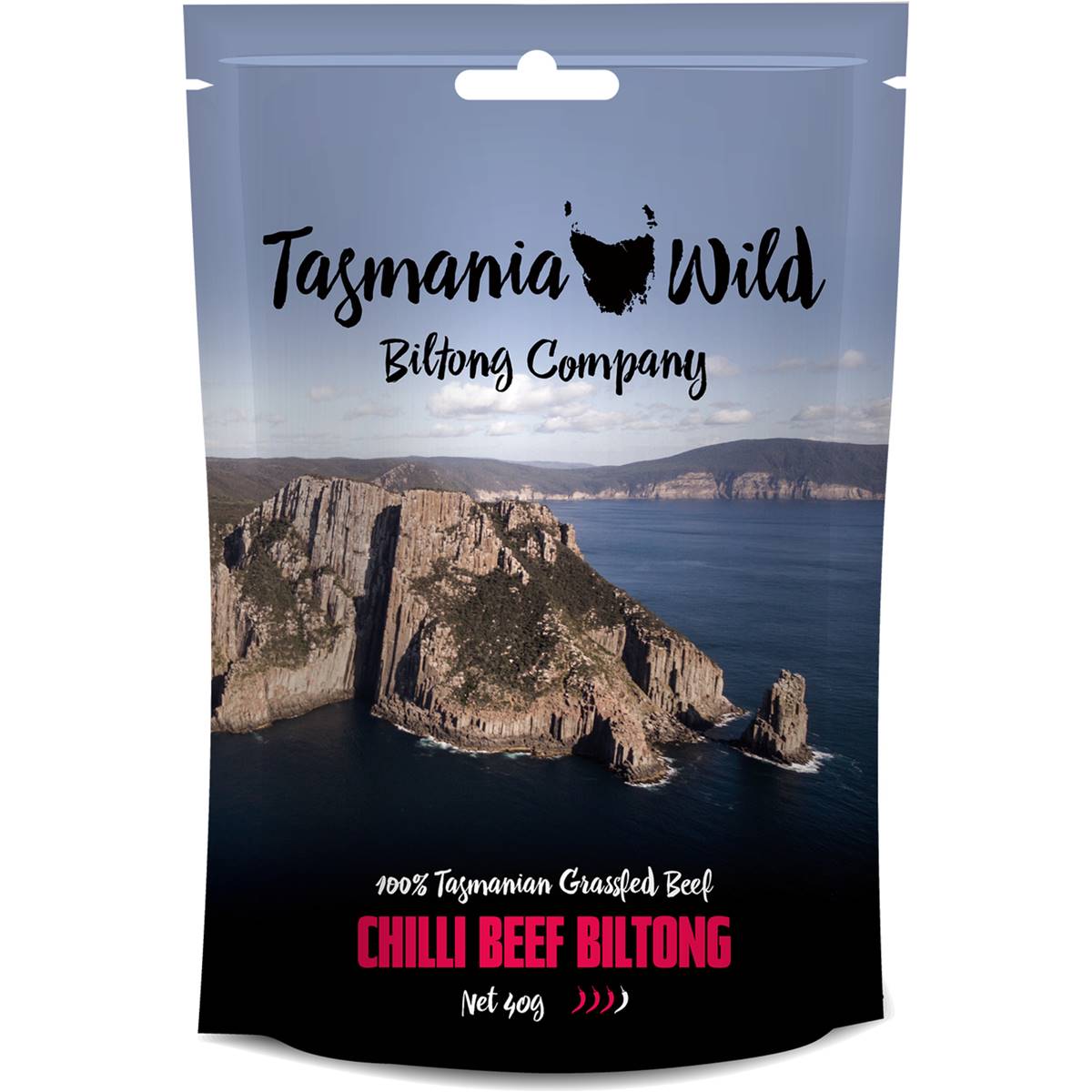 Tasmanian Wild Chilli Beef Biltong