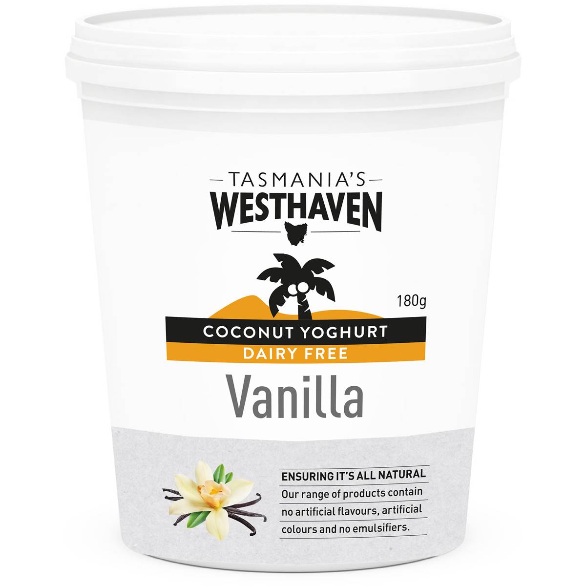 Tasmania's Westhaven Coconut Yoghurt Vanilla