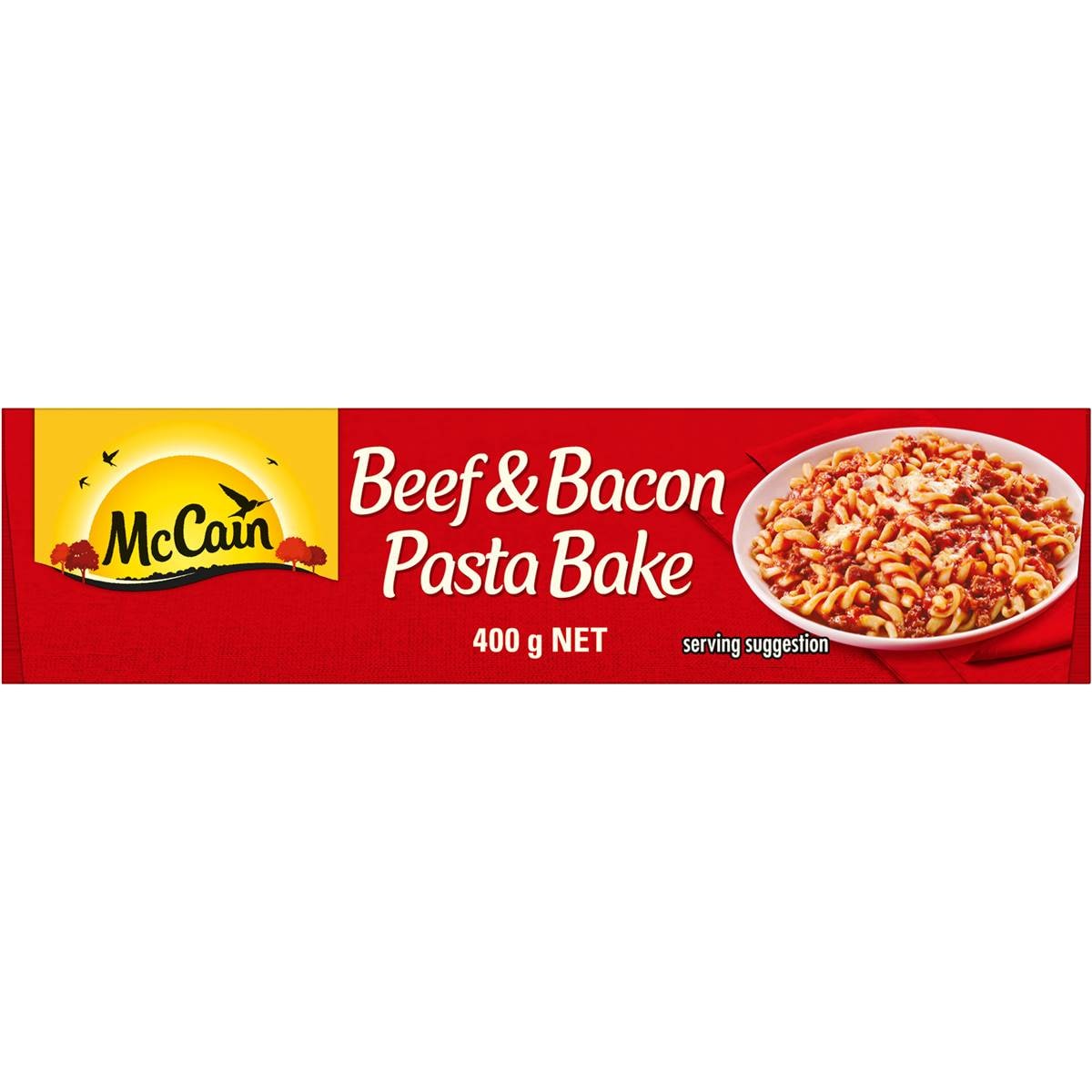 Mccain Beef & Bacon Pasta Bake Frozen Meal 400g Woolworths