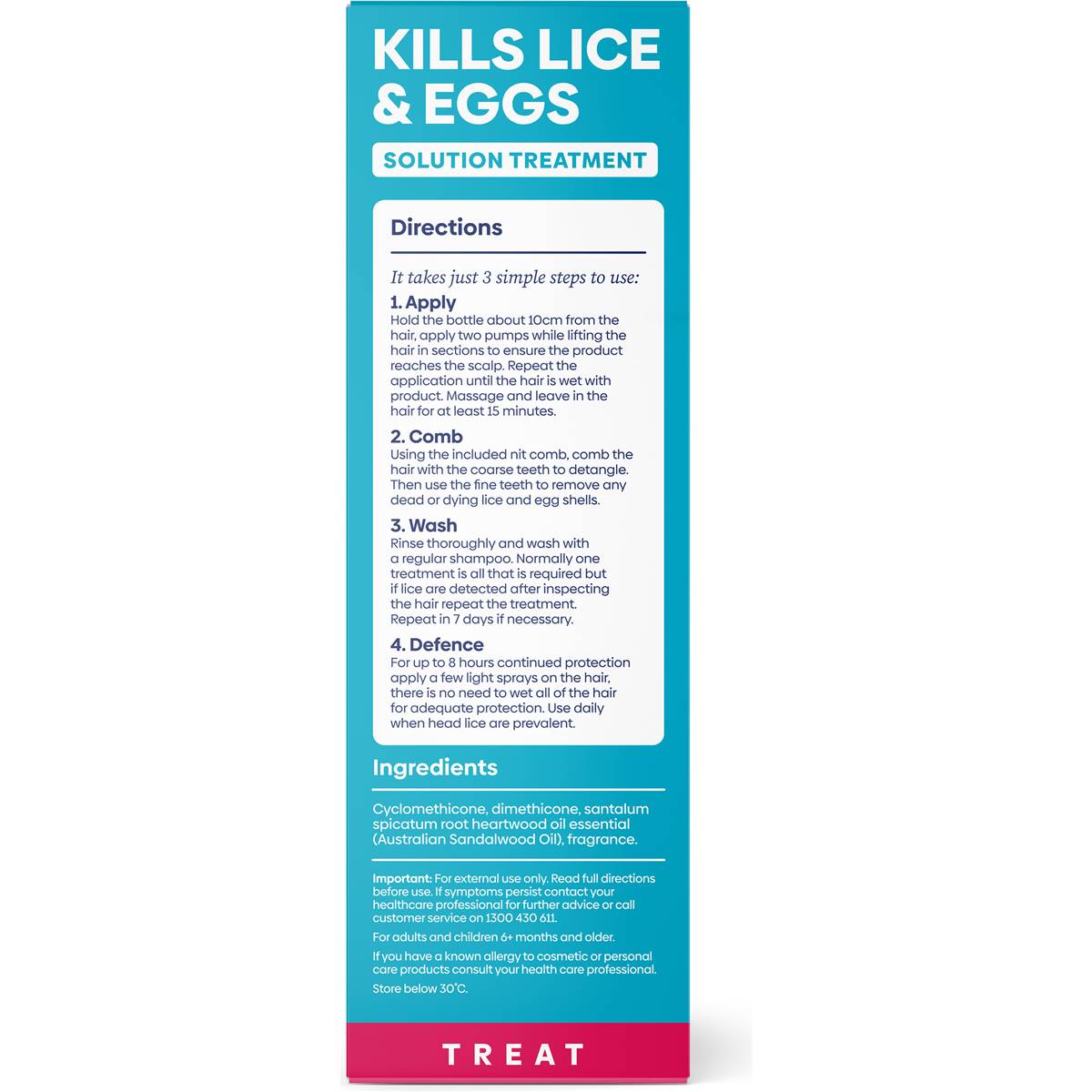 Quitnits Head Lice Solution 125ml Woolworths