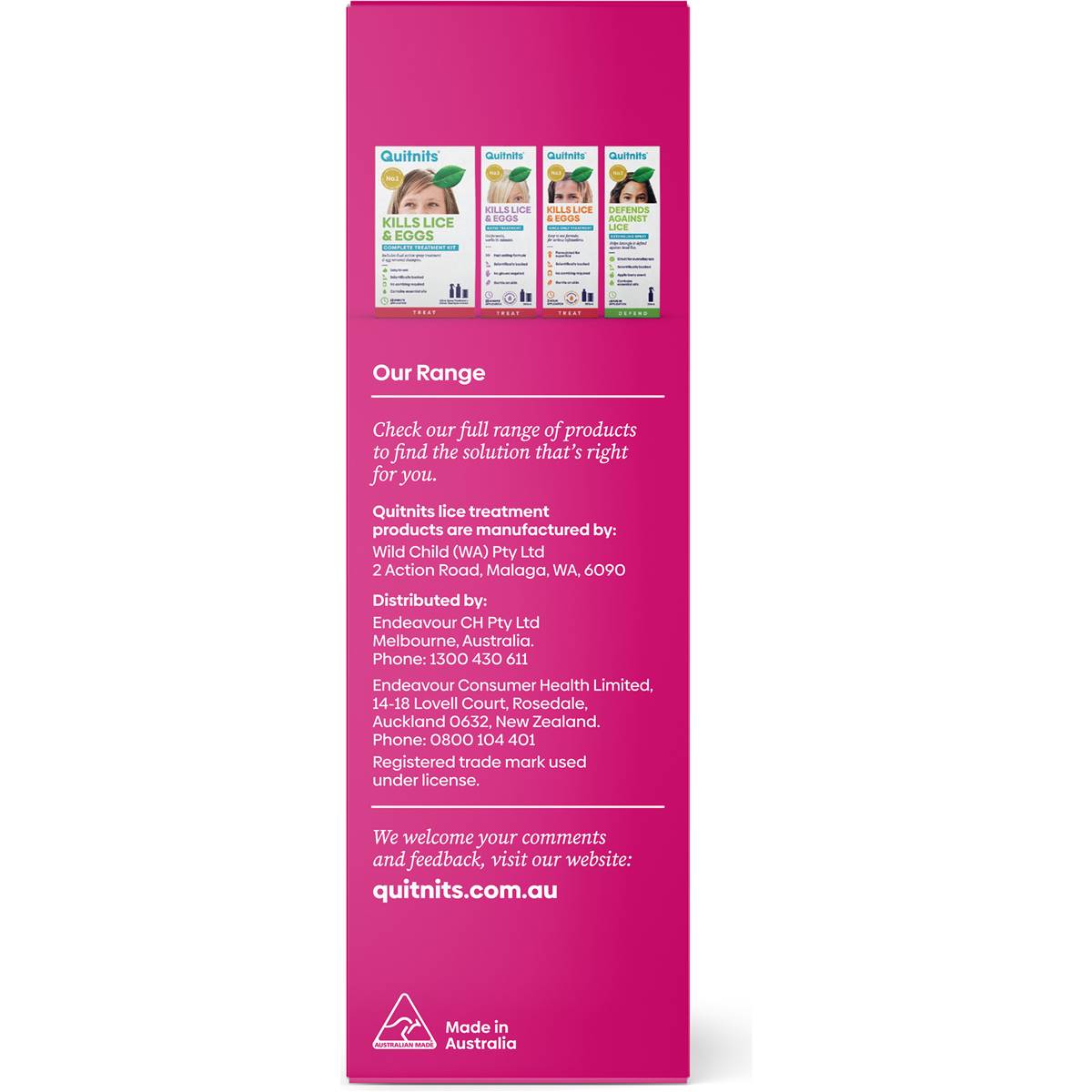 Quitnits Head Lice Solution 125ml Woolworths