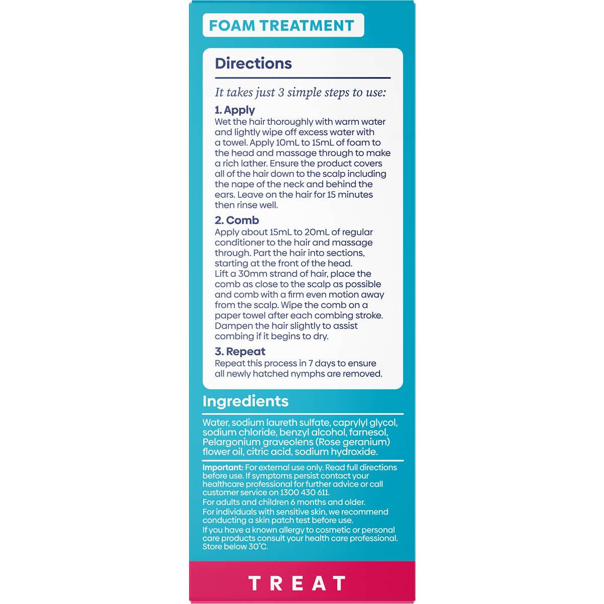 Quitnits Head Lice Foam Solution 125ml Woolworths