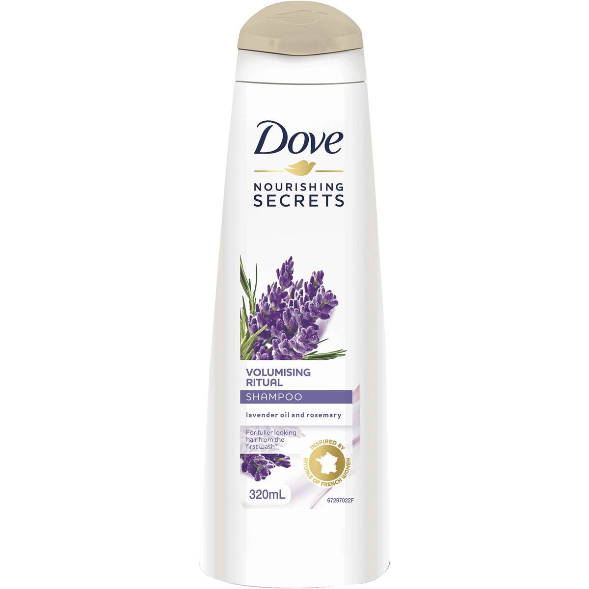 Dove Volumising Ritual Shampoo 320ml Woolworths