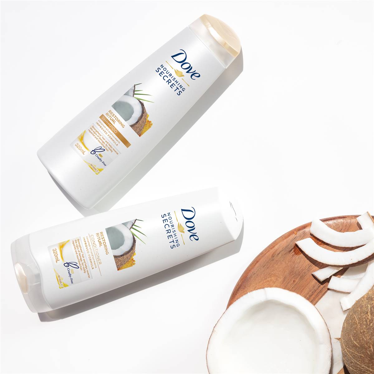 Dove Restoring Ritual Conditioner With Coconut Oil 320ml Woolworths