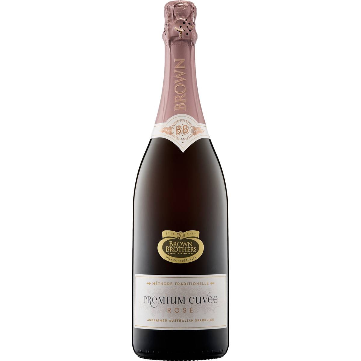 Brown Brothers Nv Sparkling Brut Rose 750ml | Woolworths