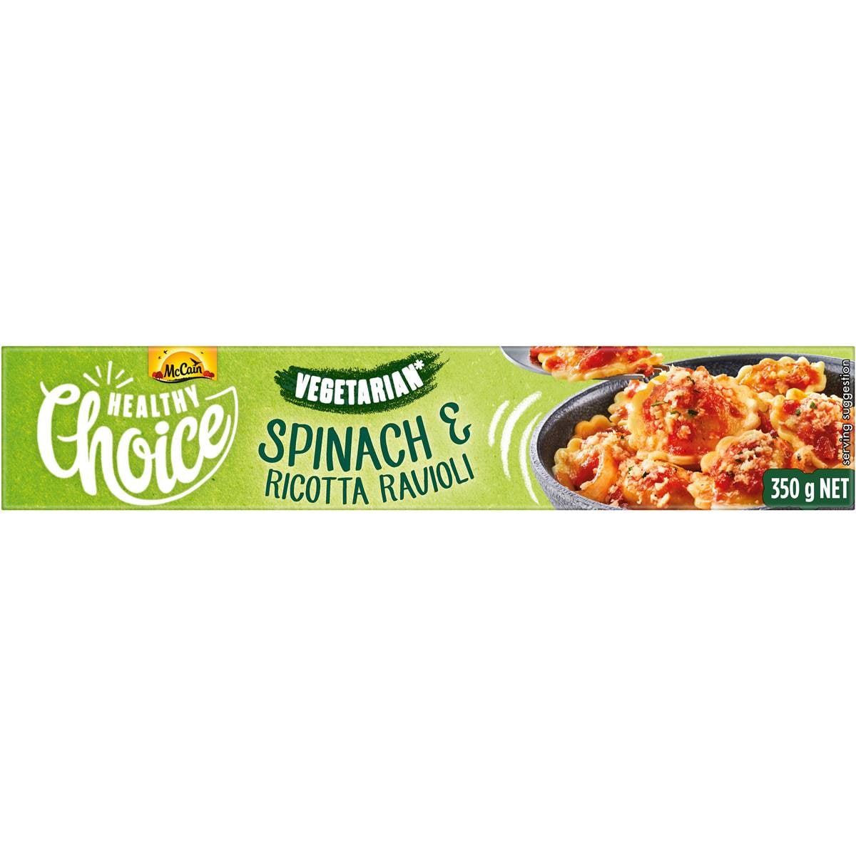 Mccain Spinach & Ricotta Ravioli Healthy Choice Frozen Meal 350g
