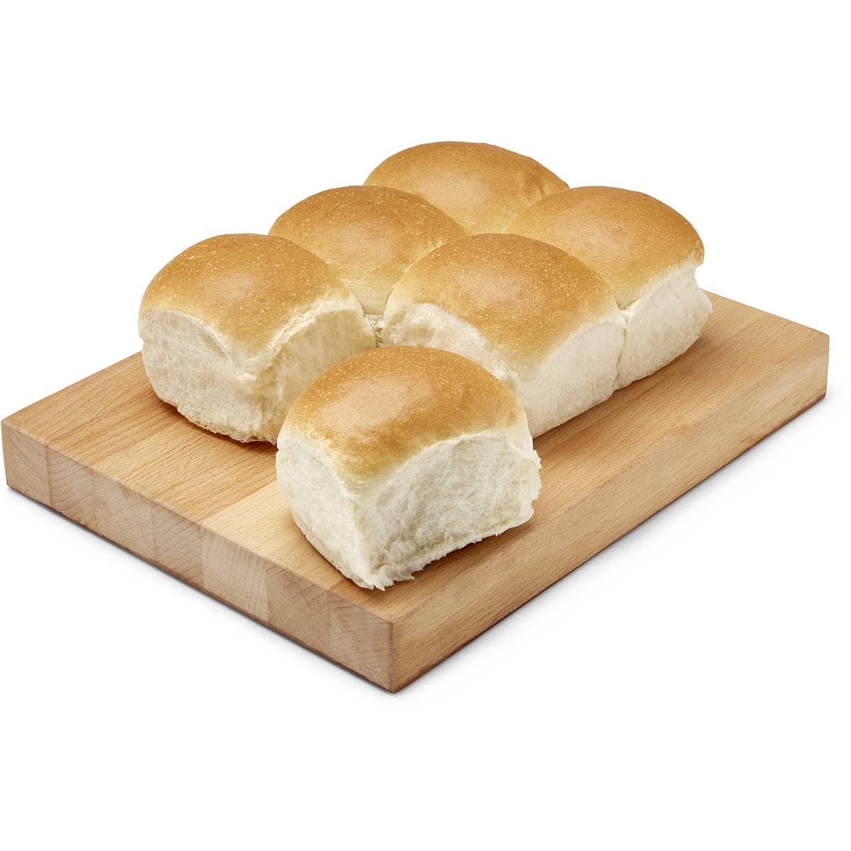 Woolworths Bread Roll 6 Pack Woolworths