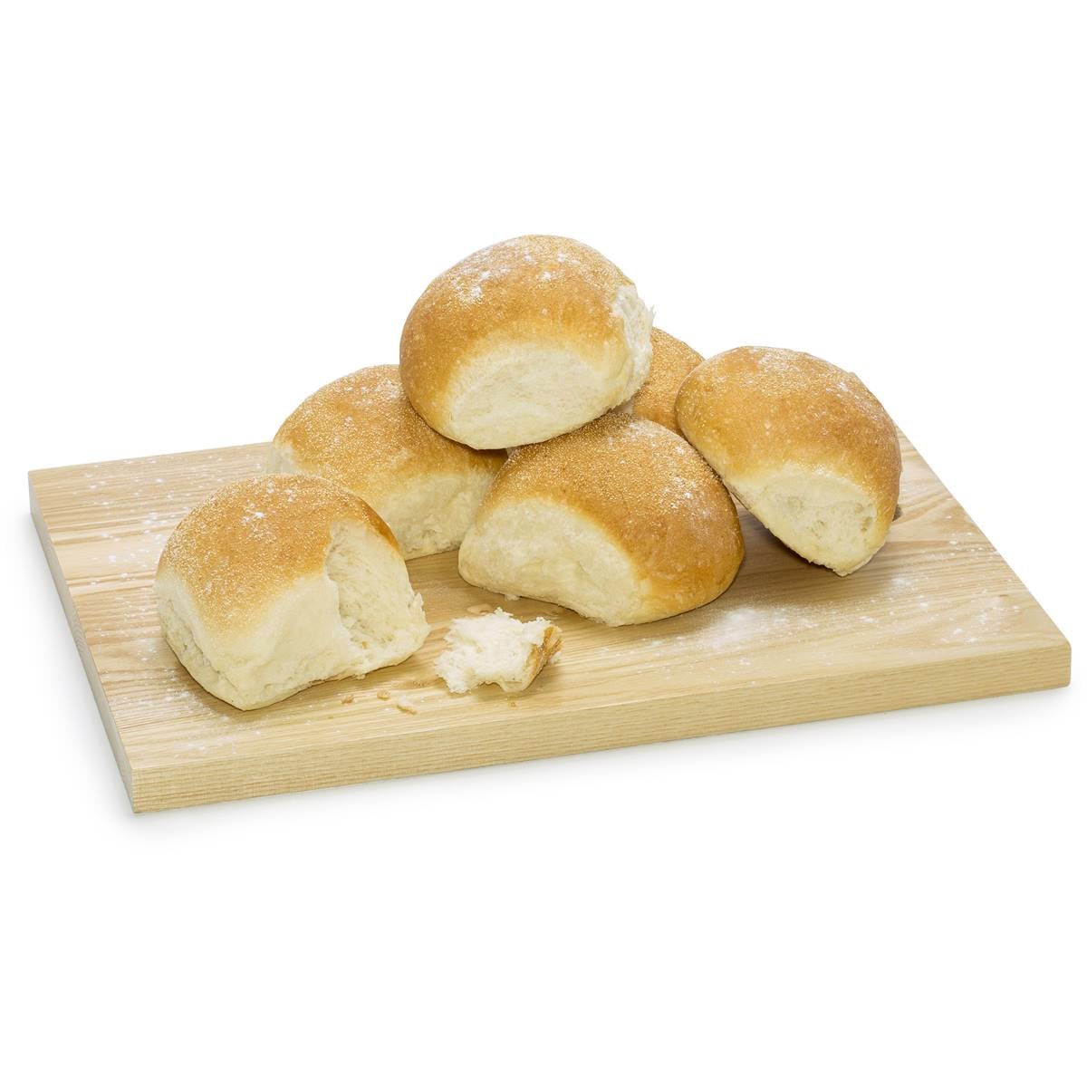 Woolworths Crusty Bread Roll 6 Pack Woolworths