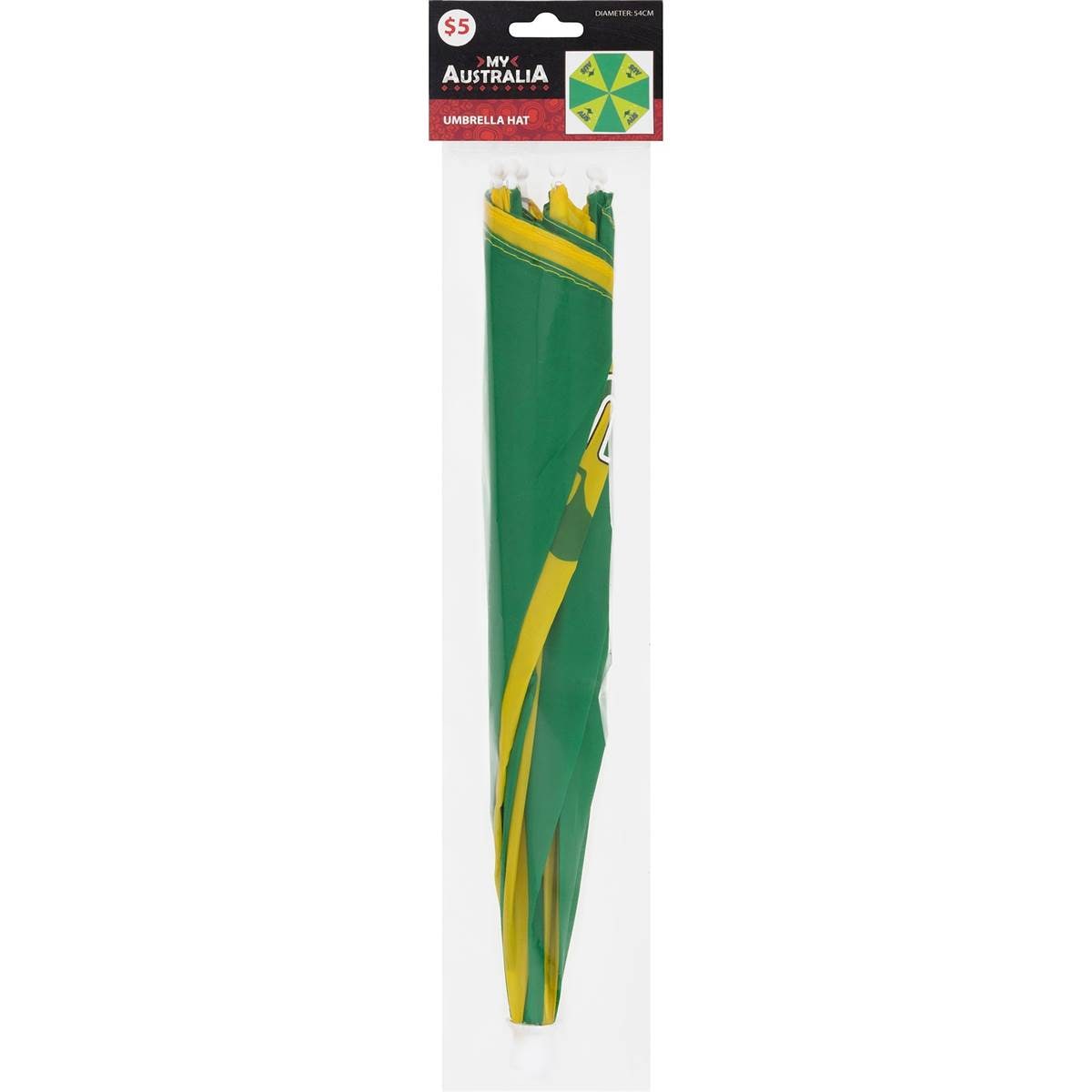 Australia Day Umbrella Hat Each Woolworths