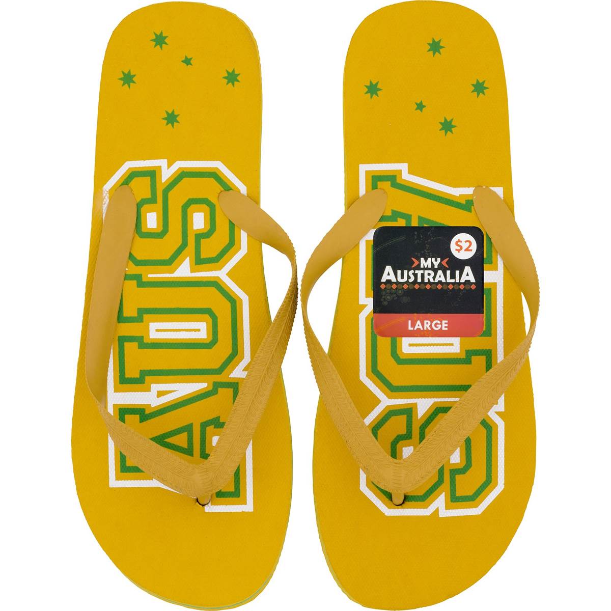 Australia Day Thongs Each Woolworths