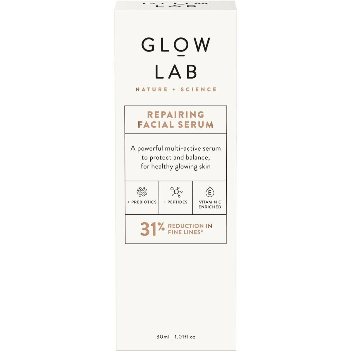 Glow Lab Facial Serum 30ml Woolworths