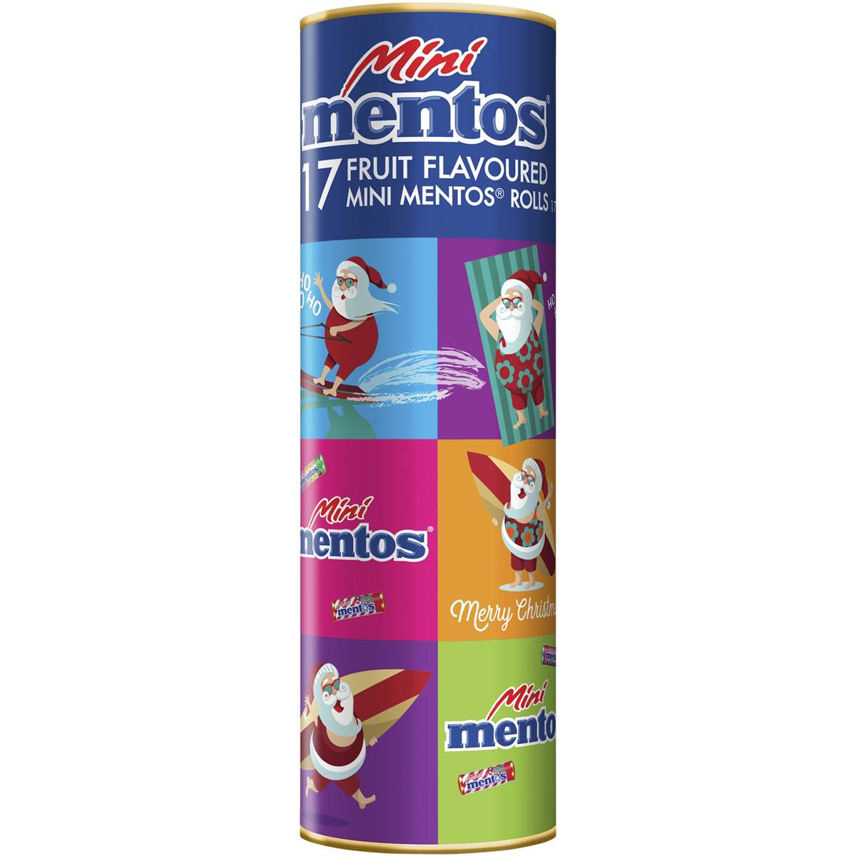 Mentos Mini Christmas Tube