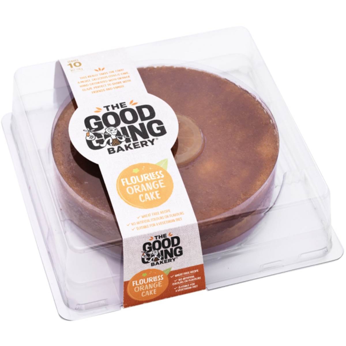 The Good Going Bakery Flourless Orange Cake 