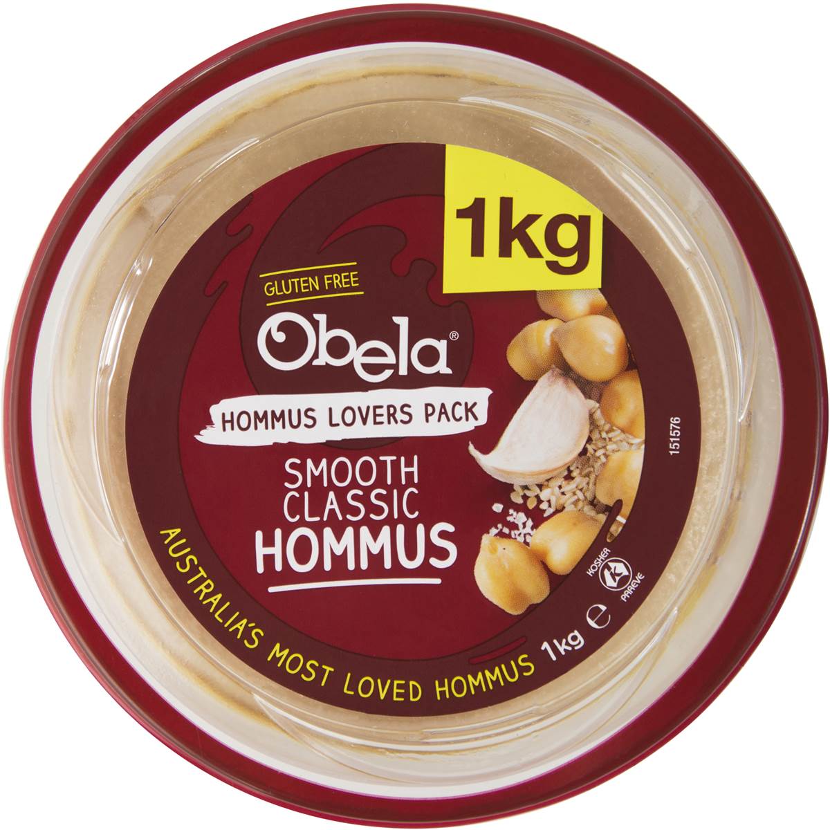 Obela Hommus 1kg Woolworths