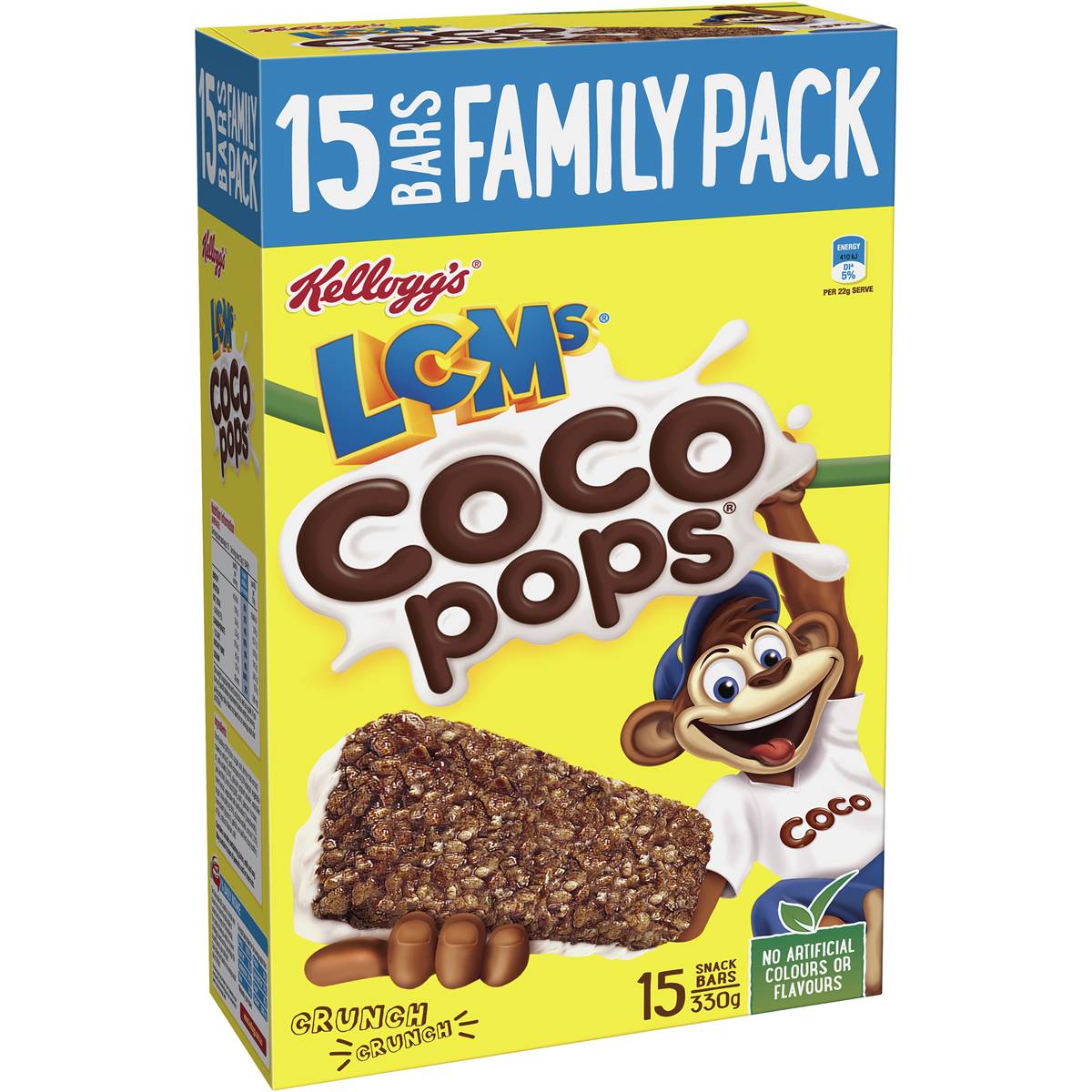 Kellogg's Lcms Coco Pops Cereal Snack Bars 330g Woolworths