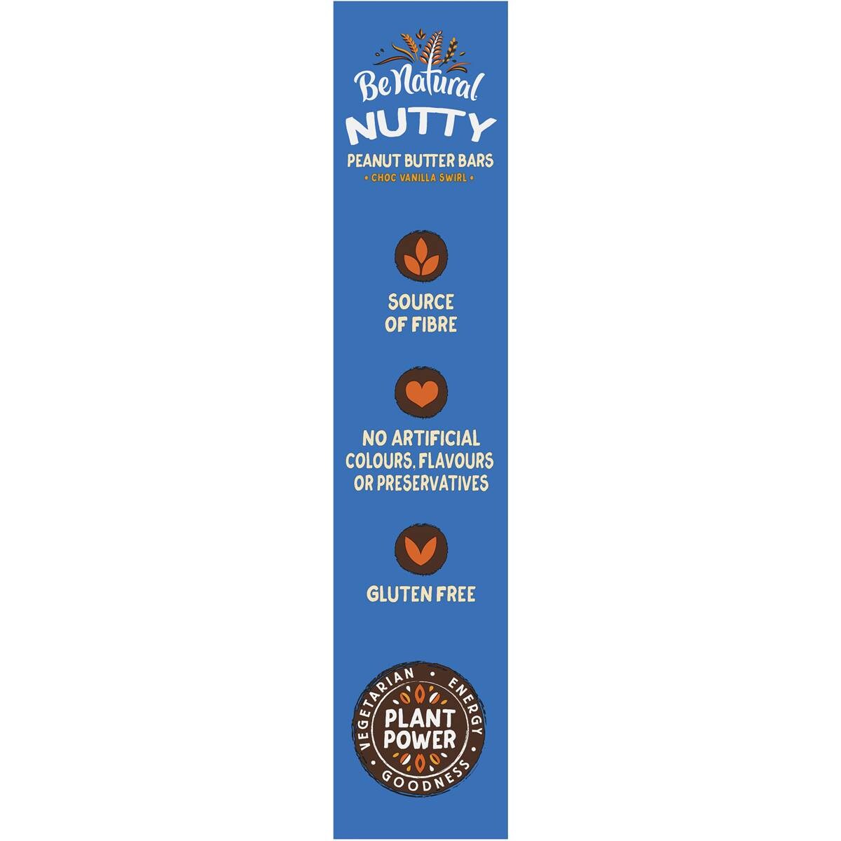 Be Natural Nut Butter Bars Choc Vanilla Swirl 135g 5pk Woolworths